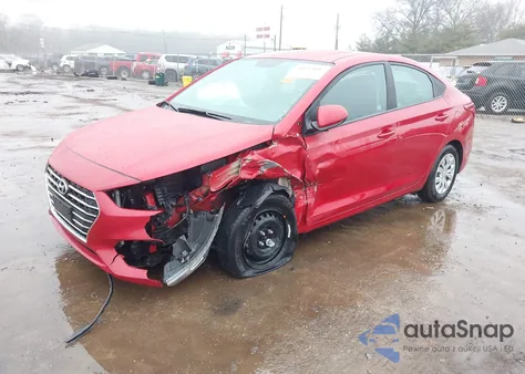 2021 Hyundai Accent Se from USA, damaged, VIN 3KPC24A62ME131753